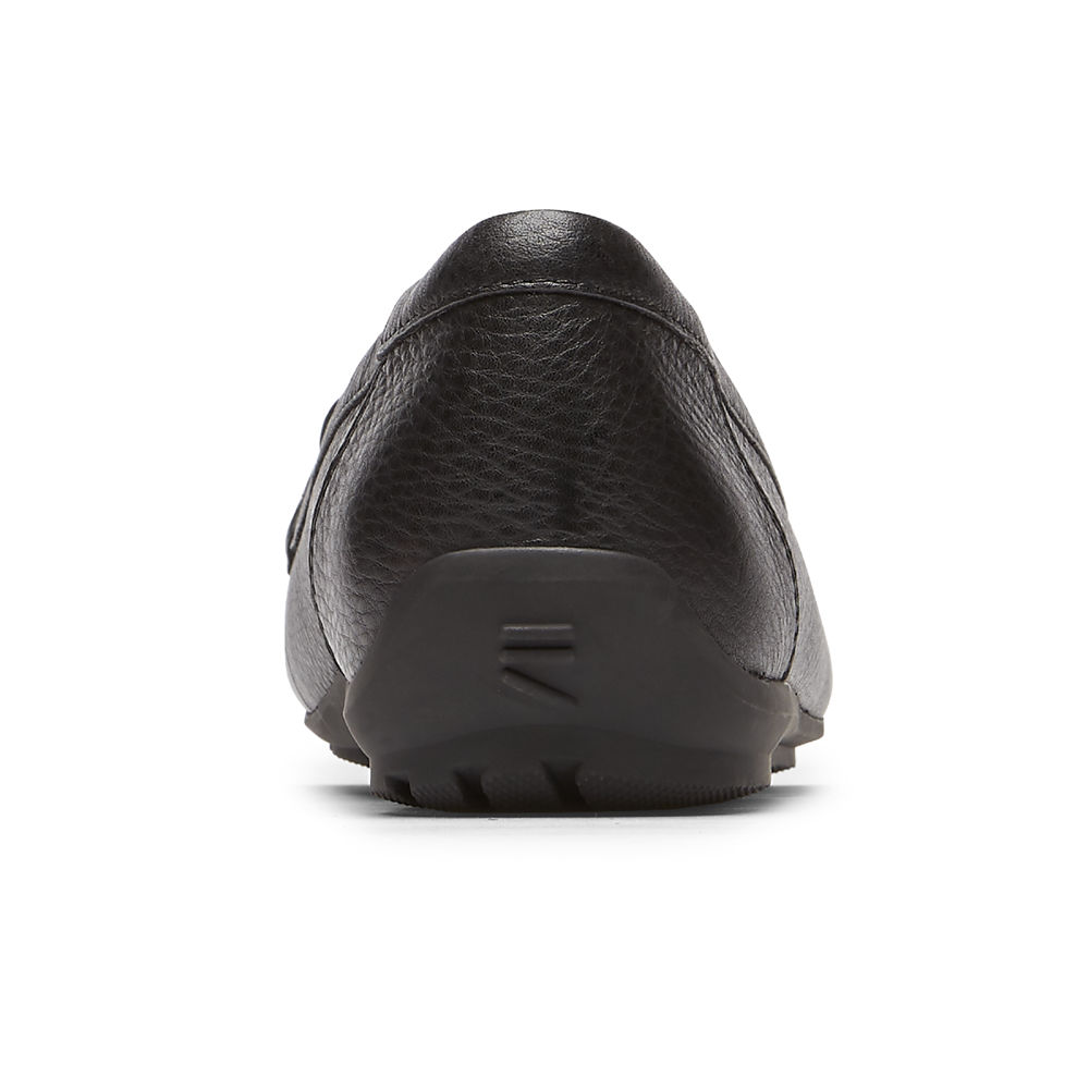 Mocasines Rockport Mujer Negras - Total Motion Circle Driver - España ILVUHZ246